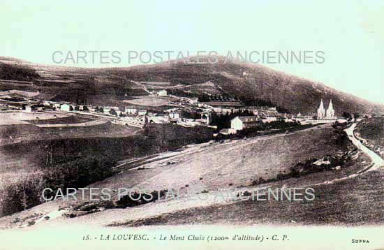 Cartes postales anciennes > CARTES POSTALES > carte postale ancienne > cartes-postales-ancienne.com Auvergne rhone alpes Ardeche Lalouvesc