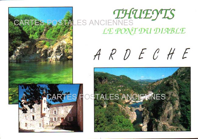 Cartes postales anciennes > CARTES POSTALES > carte postale ancienne > cartes-postales-ancienne.com Auvergne rhone alpes Ardeche Thueyts