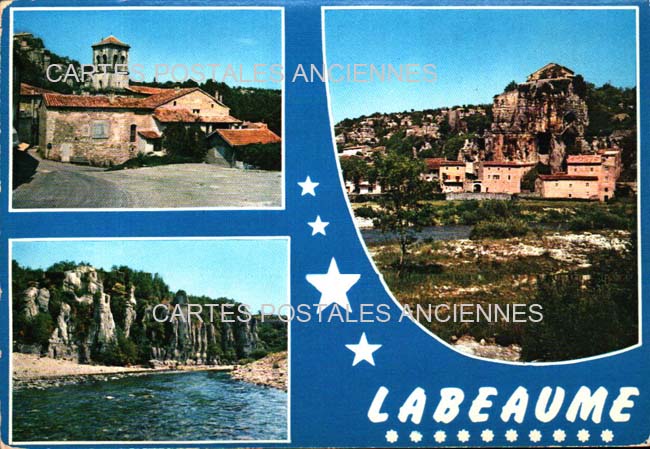 Cartes postales anciennes > CARTES POSTALES > carte postale ancienne > cartes-postales-ancienne.com Auvergne rhone alpes Ardeche Labeaume