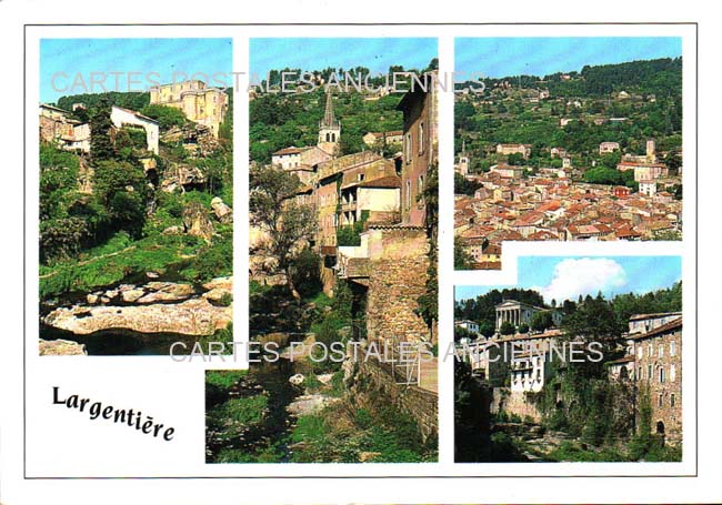 Cartes postales anciennes > CARTES POSTALES > carte postale ancienne > cartes-postales-ancienne.com Auvergne rhone alpes Ardeche Largentiere