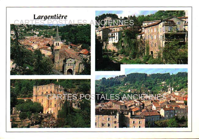 Cartes postales anciennes > CARTES POSTALES > carte postale ancienne > cartes-postales-ancienne.com Auvergne rhone alpes Ardeche Largentiere