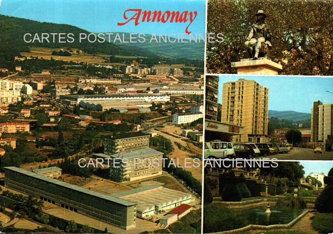 Cartes postales anciennes > CARTES POSTALES > carte postale ancienne > cartes-postales-ancienne.com Auvergne rhone alpes Ardeche Annonay