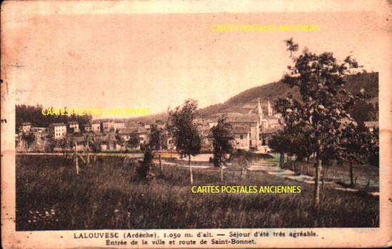 Cartes postales anciennes > CARTES POSTALES > carte postale ancienne > cartes-postales-ancienne.com Ardeche  Lalouvesc