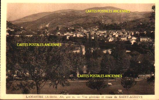 Cartes postales anciennes > CARTES POSTALES > carte postale ancienne > cartes-postales-ancienne.com Auvergne rhone alpes Ardeche Lamastre