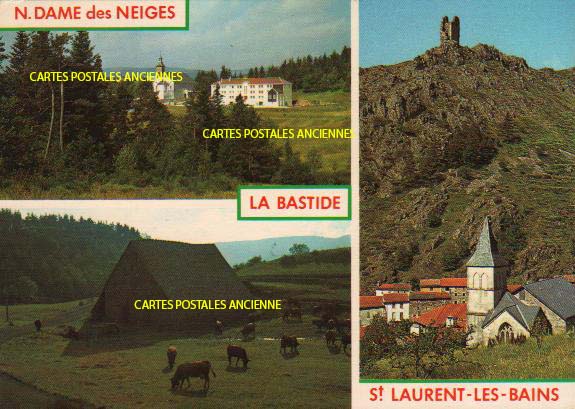 Cartes postales anciennes > CARTES POSTALES > carte postale ancienne > cartes-postales-ancienne.com Auvergne rhone alpes Ardeche Saint Laurent Les Bains