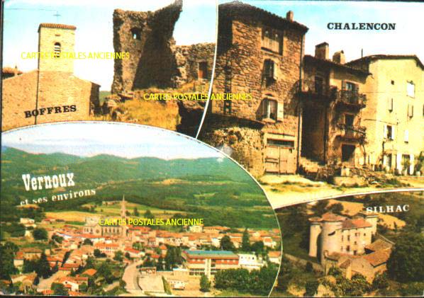 Cartes postales anciennes > CARTES POSTALES > carte postale ancienne > cartes-postales-ancienne.com Auvergne rhone alpes Ardeche Vernoux En Vivarais