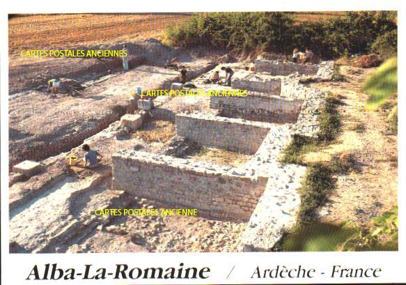 Cartes postales anciennes > CARTES POSTALES > carte postale ancienne > cartes-postales-ancienne.com Auvergne rhone alpes Ardeche Alba La Romaine