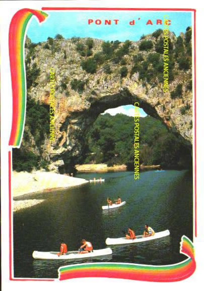 Cartes postales anciennes > CARTES POSTALES > carte postale ancienne > cartes-postales-ancienne.com Auvergne rhone alpes Ardeche Vallon Pont D Arc
