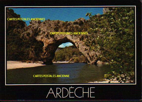 Cartes postales anciennes > CARTES POSTALES > carte postale ancienne > cartes-postales-ancienne.com Auvergne rhone alpes Ardeche Vallon Pont D Arc