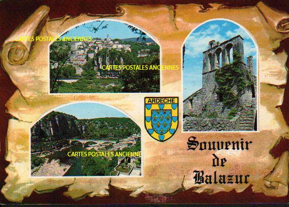 Cartes postales anciennes > CARTES POSTALES > carte postale ancienne > cartes-postales-ancienne.com Auvergne rhone alpes Ardeche Balazuc