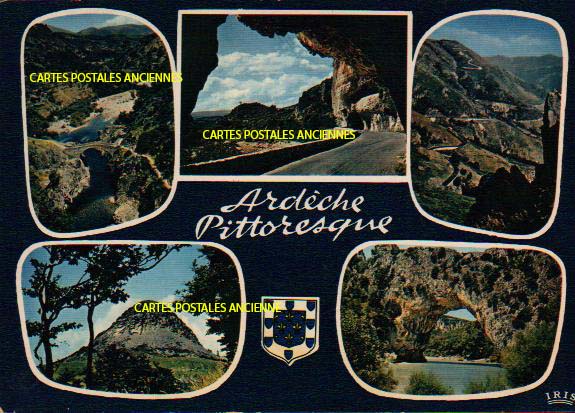 Cartes postales anciennes > CARTES POSTALES > carte postale ancienne > cartes-postales-ancienne.com Auvergne rhone alpes Ardeche Thueyts