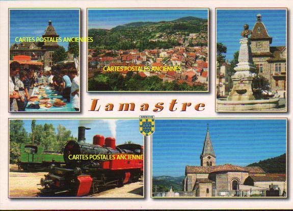 Cartes postales anciennes > CARTES POSTALES > carte postale ancienne > cartes-postales-ancienne.com Auvergne rhone alpes Ardeche Lamastre