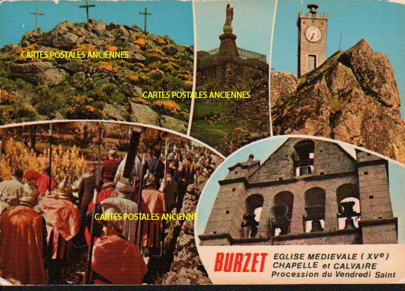 Cartes postales anciennes > CARTES POSTALES > carte postale ancienne > cartes-postales-ancienne.com Auvergne rhone alpes Ardeche Burzet