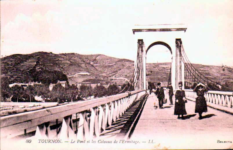 Cartes postales anciennes > CARTES POSTALES > carte postale ancienne > cartes-postales-ancienne.com Auvergne rhone alpes Ardeche Tournon Sur Rhone