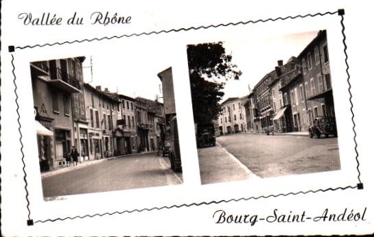 Cartes postales anciennes > CARTES POSTALES > carte postale ancienne > cartes-postales-ancienne.com Auvergne rhone alpes Ardeche Bourg Saint Andeol