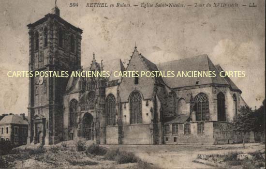 Cartes postales anciennes > CARTES POSTALES > carte postale ancienne > cartes-postales-ancienne.com Ardennes  Rethel