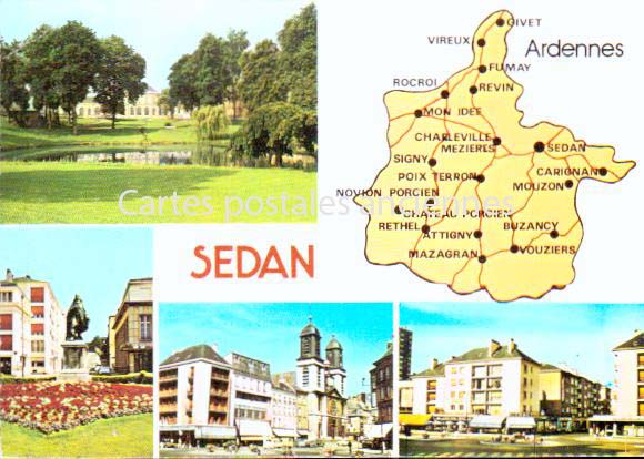 Cartes postales anciennes > CARTES POSTALES > carte postale ancienne > cartes-postales-ancienne.com Ardennes  Sedan