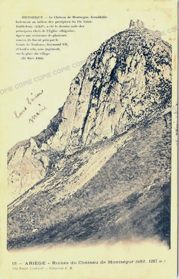 Cartes postales anciennes > CARTES POSTALES > carte postale ancienne > cartes-postales-ancienne.com Occitanie Ariege