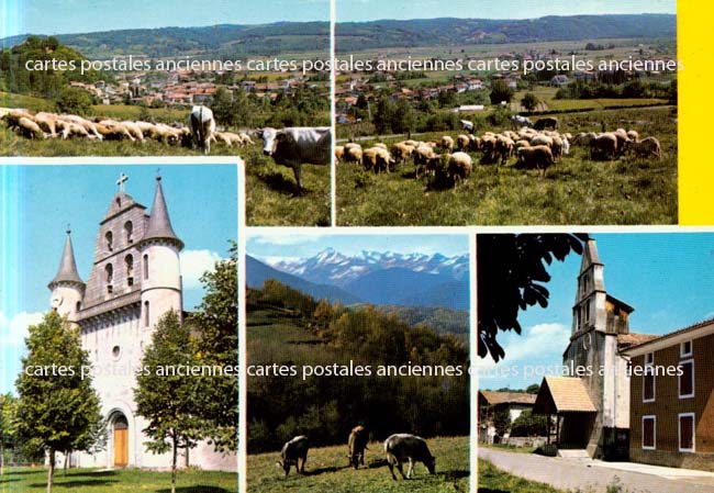 Cartes postales anciennes > CARTES POSTALES > carte postale ancienne > cartes-postales-ancienne.com Occitanie Ariege Prat Bonrepaux