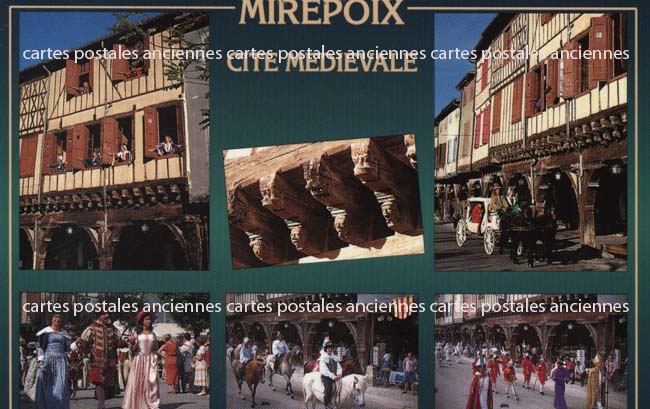 Cartes postales anciennes > CARTES POSTALES > carte postale ancienne > cartes-postales-ancienne.com Occitanie Ariege Mirepoix