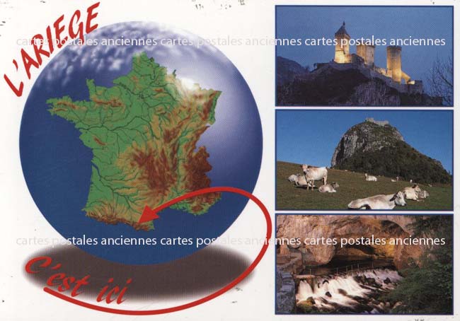 Cartes postales anciennes > CARTES POSTALES > carte postale ancienne > cartes-postales-ancienne.com Occitanie Foix