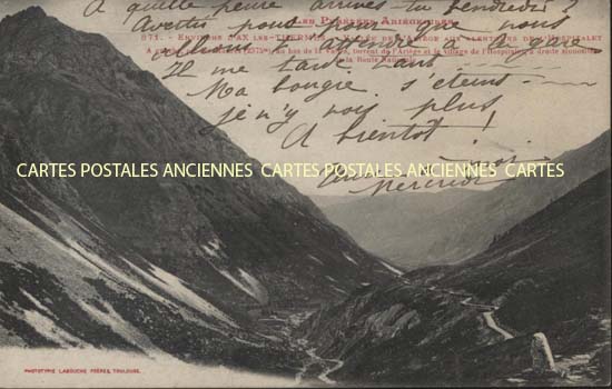 Cartes postales anciennes > CARTES POSTALES > carte postale ancienne > cartes-postales-ancienne.com Ariege  Ax Les Thermes