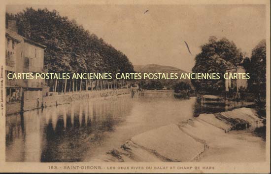 Cartes postales anciennes > CARTES POSTALES > carte postale ancienne > cartes-postales-ancienne.com Occitanie Ariege Saint Girons