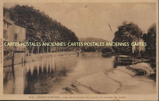 Cartes postales anciennes > CARTES POSTALES > carte postale ancienne > cartes-postales-ancienne.com Ariege  Saint Girons