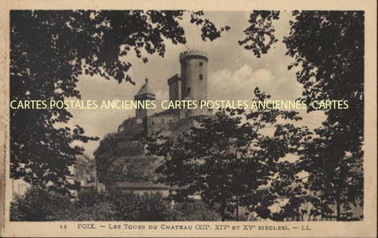 Cartes postales anciennes > CARTES POSTALES > carte postale ancienne > cartes-postales-ancienne.com Ariege  Foix