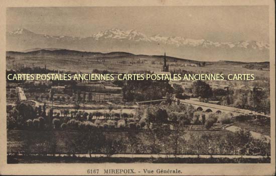 Cartes postales anciennes > CARTES POSTALES > carte postale ancienne > cartes-postales-ancienne.com Occitanie Ariege Mirepoix