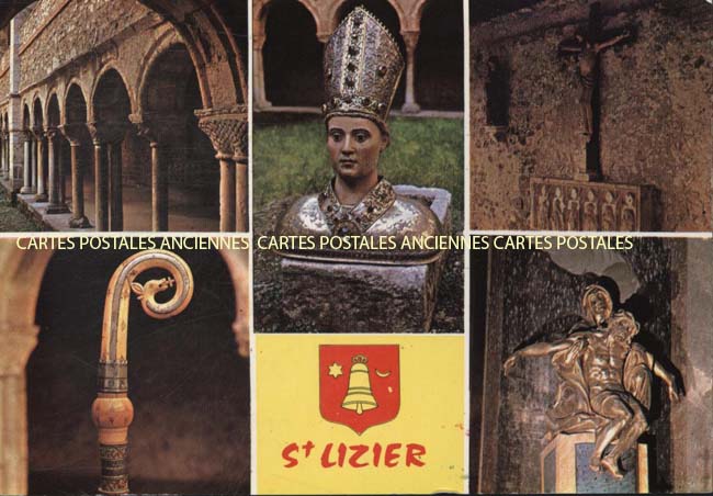 Cartes postales anciennes > CARTES POSTALES > carte postale ancienne > cartes-postales-ancienne.com Occitanie Ariege Saint Lizier