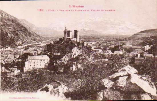 Cartes postales anciennes > CARTES POSTALES > carte postale ancienne > cartes-postales-ancienne.com Occitanie Ariege Foix