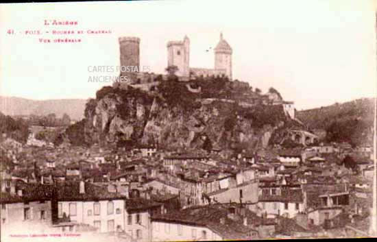 Cartes postales anciennes > CARTES POSTALES > carte postale ancienne > cartes-postales-ancienne.com Occitanie Ariege Foix