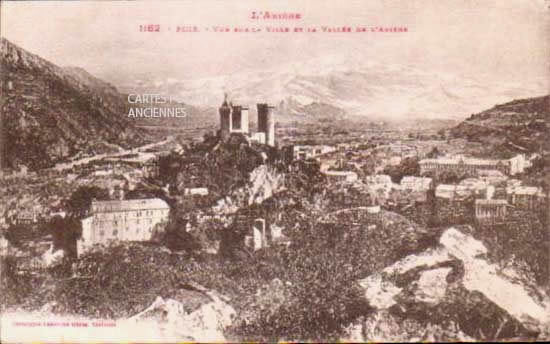 Cartes postales anciennes > CARTES POSTALES > carte postale ancienne > cartes-postales-ancienne.com Occitanie Ariege Foix