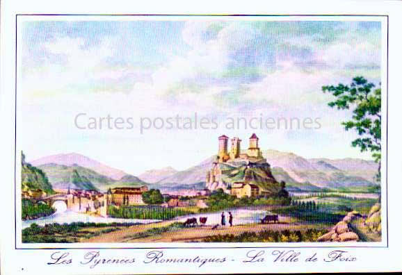 Cartes postales anciennes > CARTES POSTALES > carte postale ancienne > cartes-postales-ancienne.com Occitanie Ariege Foix