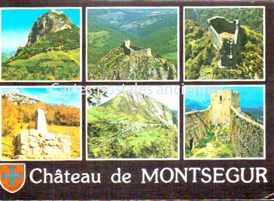 Cartes postales anciennes > CARTES POSTALES > carte postale ancienne > cartes-postales-ancienne.com Occitanie Ariege Montsegur