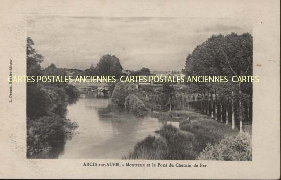Cartes postales anciennes > CARTES POSTALES > carte postale ancienne > cartes-postales-ancienne.com Grand est Aube Arcis Sur Aube