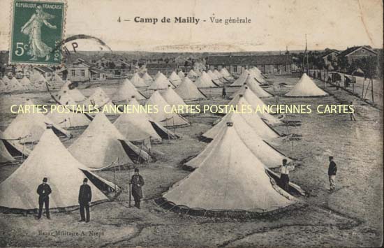 Cartes postales anciennes > CARTES POSTALES > carte postale ancienne > cartes-postales-ancienne.com Aube  Mailly Le Camp