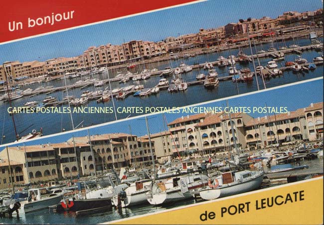 Cartes postales anciennes > CARTES POSTALES > carte postale ancienne > cartes-postales-ancienne.com Aude  Port Leucate