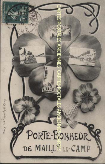 Cartes postales anciennes > CARTES POSTALES > carte postale ancienne > cartes-postales-ancienne.com Aube  Mailly Le Camp