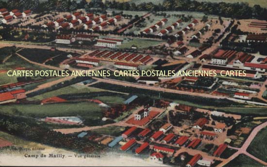 Cartes postales anciennes > CARTES POSTALES > carte postale ancienne > cartes-postales-ancienne.com Grand est Aube Mailly Le Camp