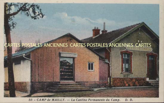 Cartes postales anciennes > CARTES POSTALES > carte postale ancienne > cartes-postales-ancienne.com Aube  Mailly Le Camp