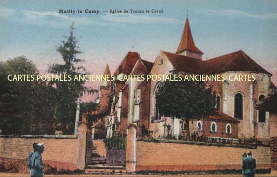 Cartes postales anciennes > CARTES POSTALES > carte postale ancienne > cartes-postales-ancienne.com Aube  Mailly Le Camp