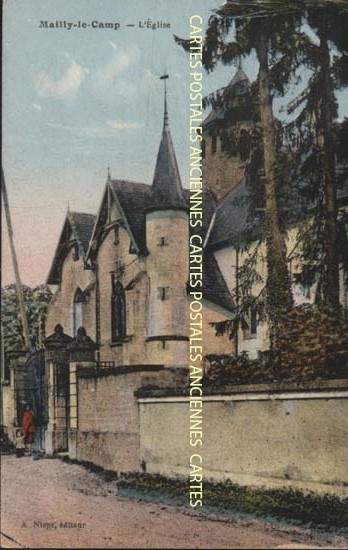 Cartes postales anciennes > CARTES POSTALES > carte postale ancienne > cartes-postales-ancienne.com Aube  Mailly Le Camp