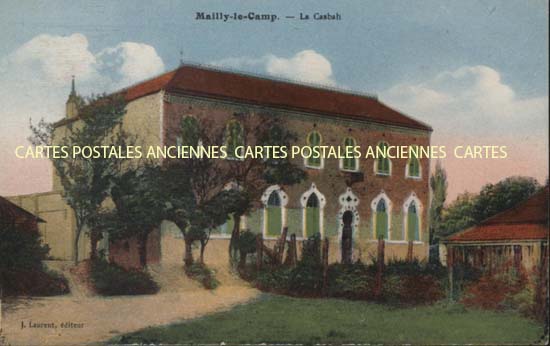 Cartes postales anciennes > CARTES POSTALES > carte postale ancienne > cartes-postales-ancienne.com Aube  Mailly Le Camp