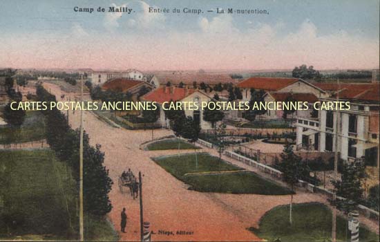 Cartes postales anciennes > CARTES POSTALES > carte postale ancienne > cartes-postales-ancienne.com Aube  Mailly Le Camp