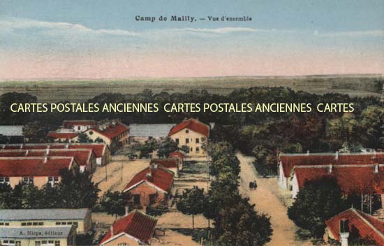 Cartes postales anciennes > CARTES POSTALES > carte postale ancienne > cartes-postales-ancienne.com Aube  Mailly Le Camp