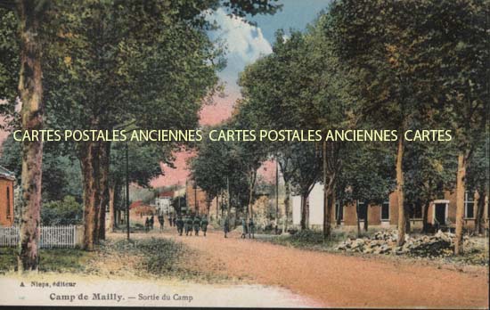 Cartes postales anciennes > CARTES POSTALES > carte postale ancienne > cartes-postales-ancienne.com Aube  Mailly Le Camp