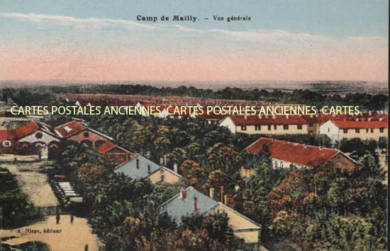 Cartes postales anciennes > CARTES POSTALES > carte postale ancienne > cartes-postales-ancienne.com Aube  Mailly Le Camp