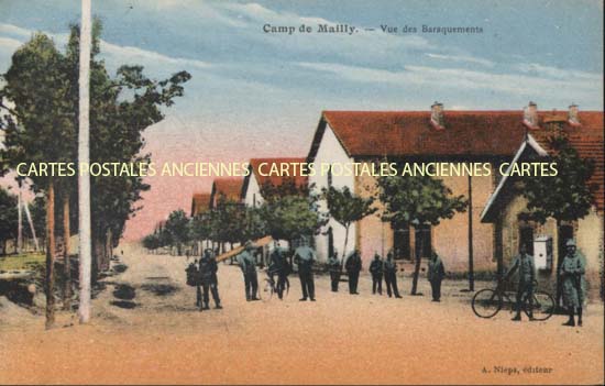 Cartes postales anciennes > CARTES POSTALES > carte postale ancienne > cartes-postales-ancienne.com Aube  Mailly Le Camp